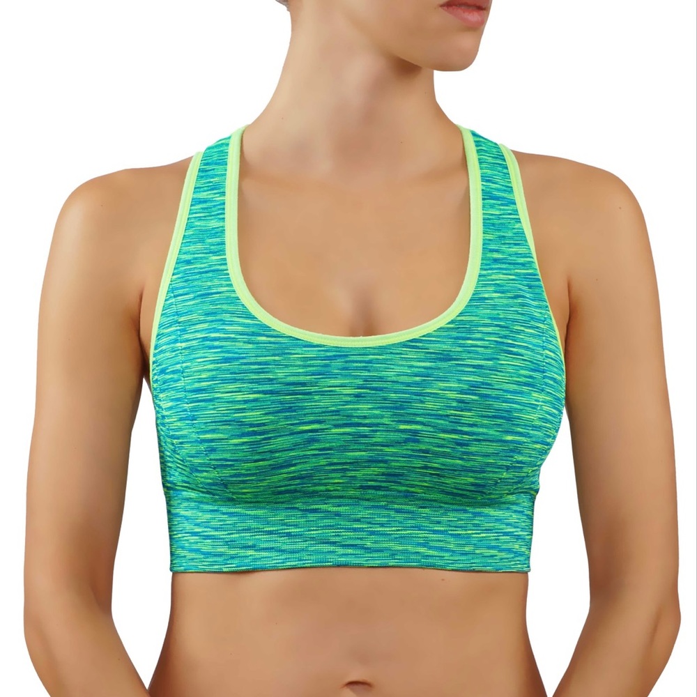 Sports Bra High Impact Racerback Padded Pushup